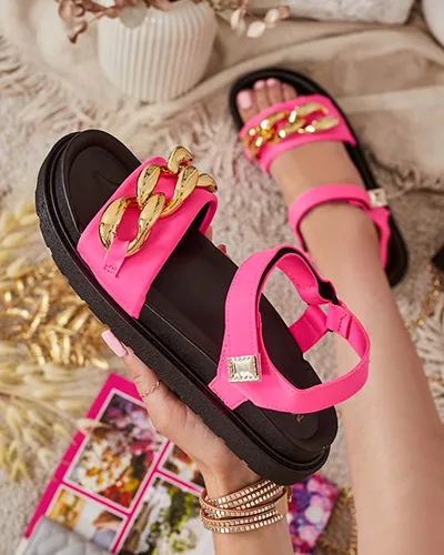 Royalfashion Sieviešu sandales Orette chain