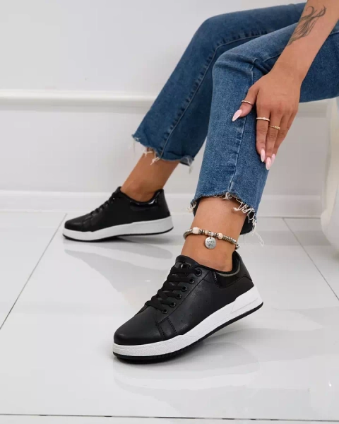 Royalfashion Черные классические спортивные туфли Active Icons