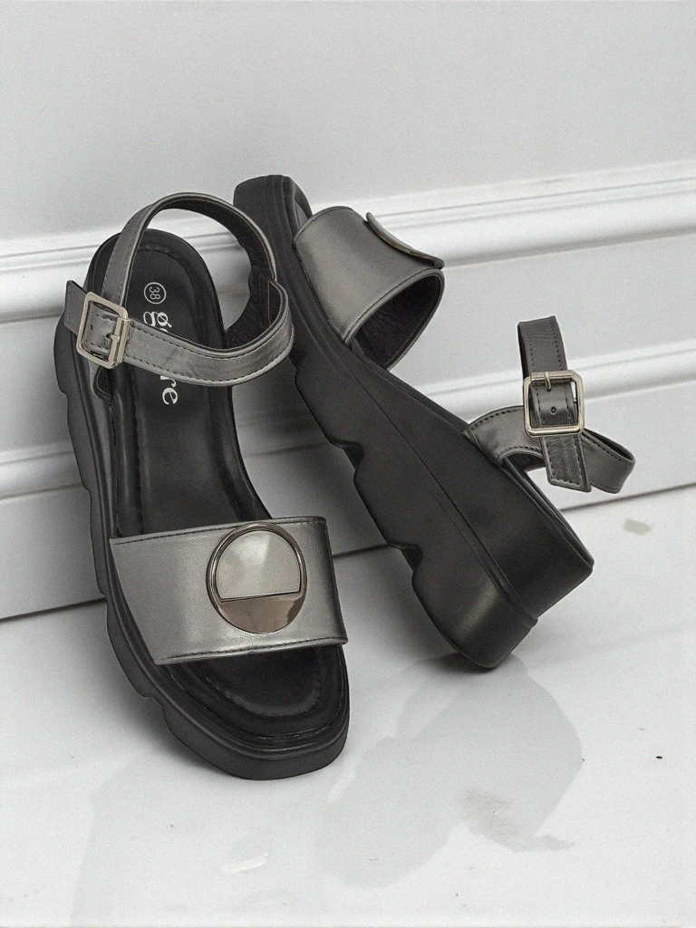 Graphite Grace Sandals