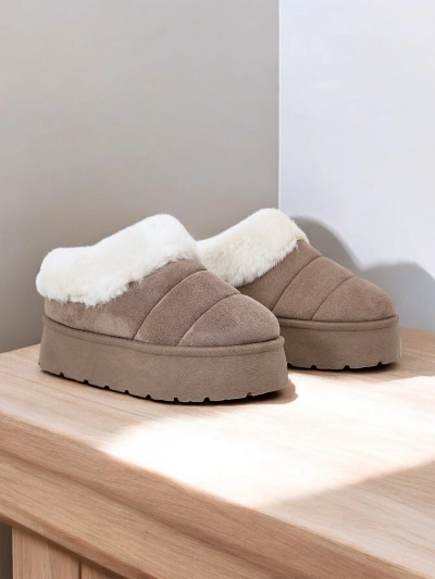 Женские короткие сапоги в стиле снежных ботинок Royalfashion Eliozi