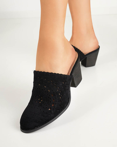 Black women's Aqarion high heel shoes - Footwear