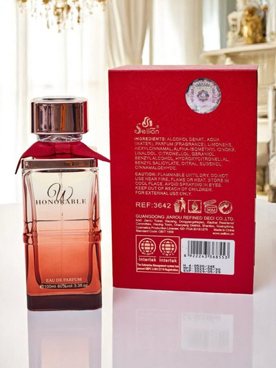 Iedvesmots sieviešu eau de parfum Honorable Red