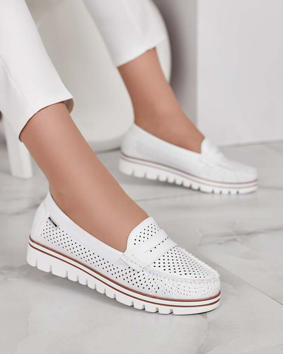 Royalfashion Ажурные женские мокасины Leteller