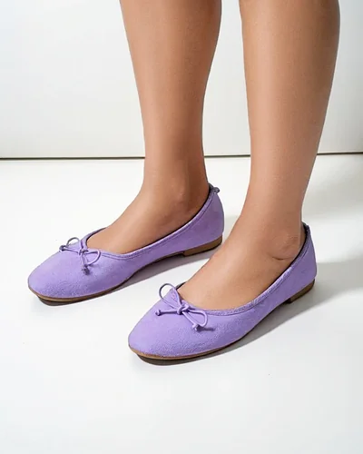 Royalfashion Женские балетки с бантом Zaame