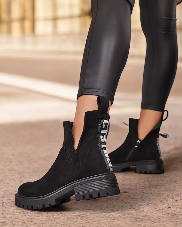 Royalfashion Sieviešu zābaki ar izgriezumu Gorgie