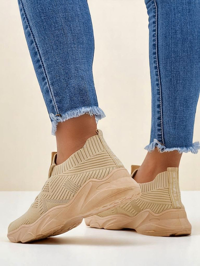 Royalfashion Women's sporty fabric sneakers Milese