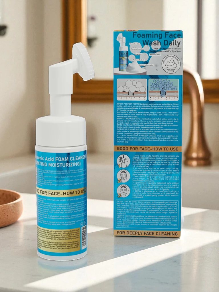 Aurelia Hyaluron Foam 150ml — Delikatna Pianka Nawilżająca i Oczyszczająca