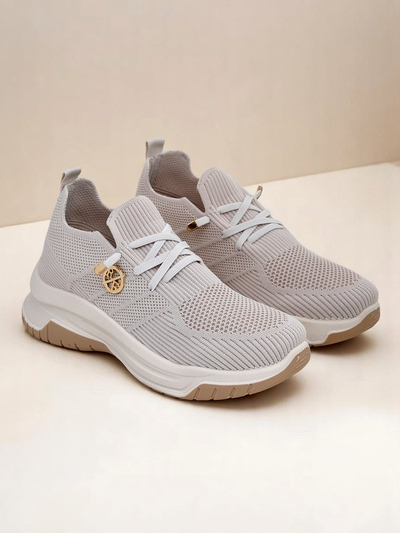 Royalfashion Slip-on stila sieviešu auduma sporta apavi Teletta