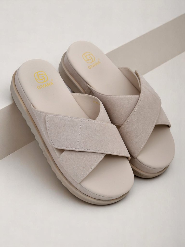 Royal Fashion Women's Flat Sandals Evre