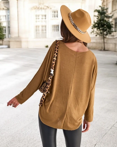 Royalfashion Plāna sieviešu džemperis