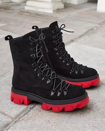 Royalfashion Women's lace-up boots Xorri