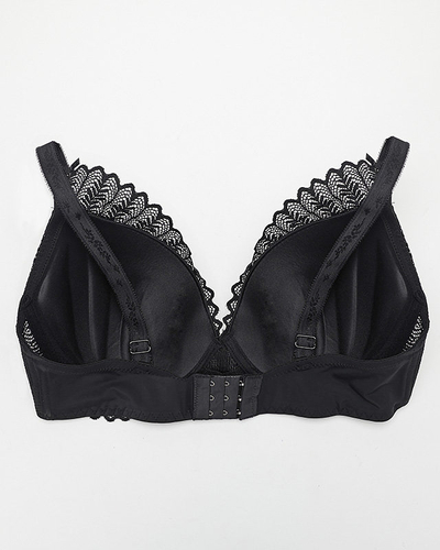 Women's black lace bra - Underwear