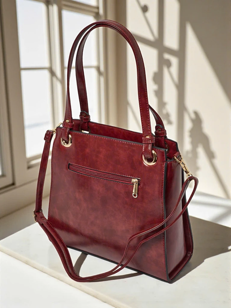 Torebka damska shopper eko skůrzana Silent Raven