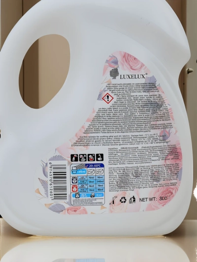 LUXELUX Aromatizēta veļas mazgāšanas šķidrums 3L