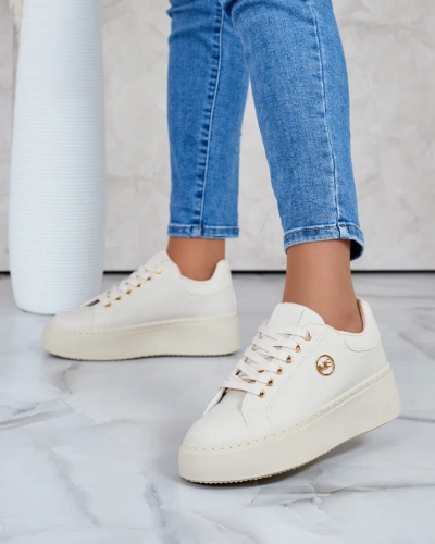 Royalfashion Sieviešu sporta apavi uz platformas Kivensa