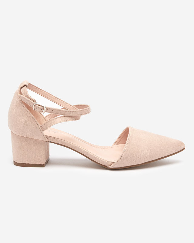 Sieviešu smilškrāsas sandales uz staba Crisco - Footwear