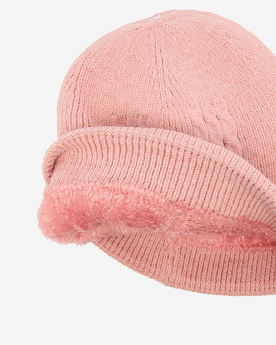 Royalfashion Pink insulated women's cap