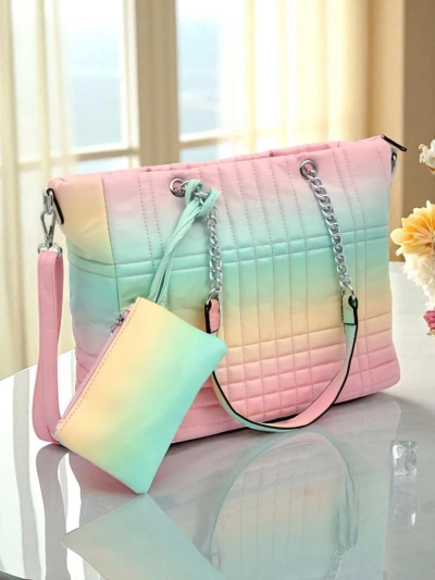 Royalfashion Large women's shopper bag Ombre II