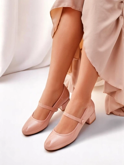 Royalfashion Women's Low-Heeled Pumps Omagga