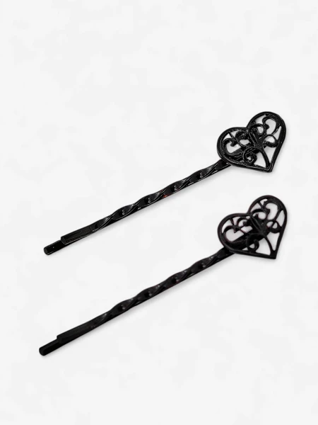 Royalfashion Hairpins with hearts