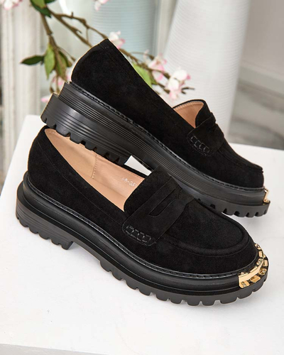 Royalfashion Sieviešu eko zamšādas mokasīni Retillum