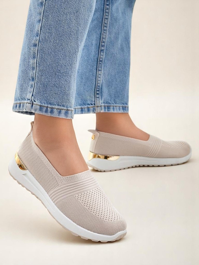 Royalfashion Women's fabric slip-on shoes Perfeti