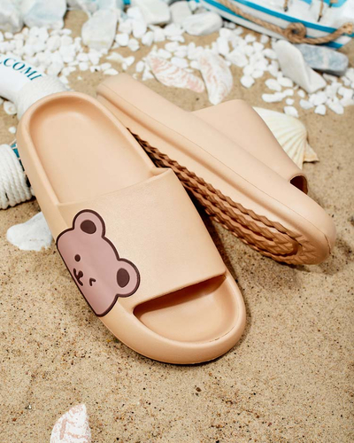 Royalfashion Women's Mall rubber flip-flops