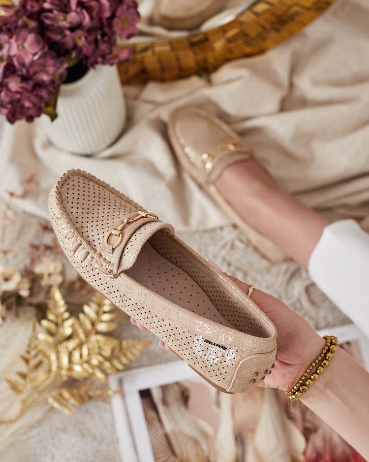 Royalfashion Sieviešu ažūra mokasīni Mill