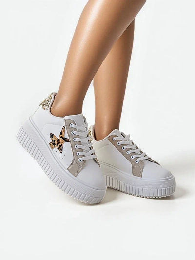 Royalfashion Women's Platform Sports Sneakers Elin