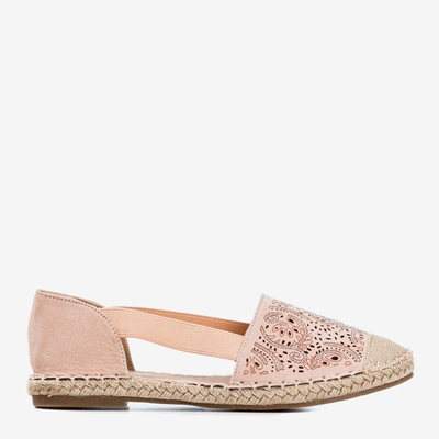 Rossinia pink open espadrilles - Shoes