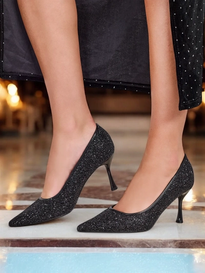 Royalfashion Women's pumps with zircons Letello