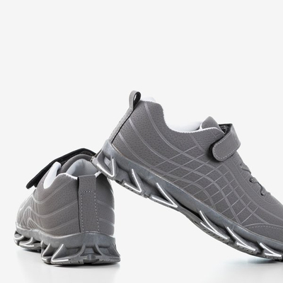 Gray children's Fana sneakers - Footwear