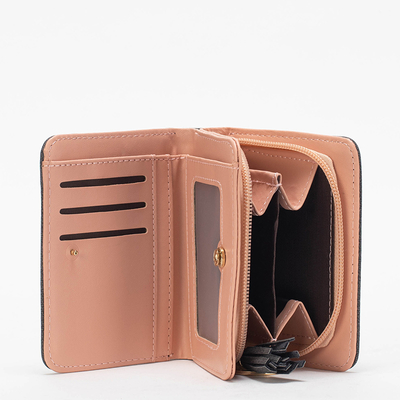 Mazs tumši pelēks sieviešu maks ar atslēgu piekariņu - Aksesuāri