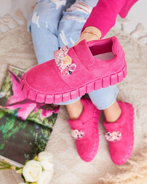 Royalfashion Sporta puspapēži ar krāsainiem akmentiņiem Resinello