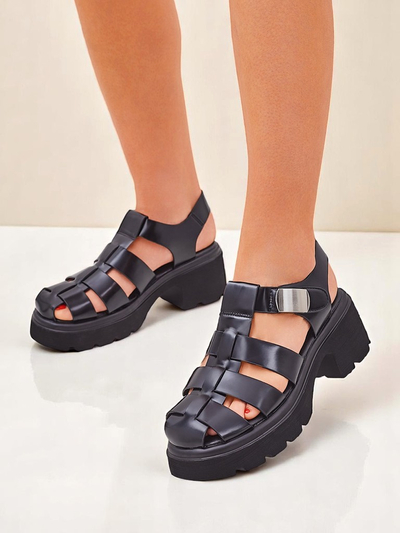 Royalfashion sieviešu sandales romiešu stilā