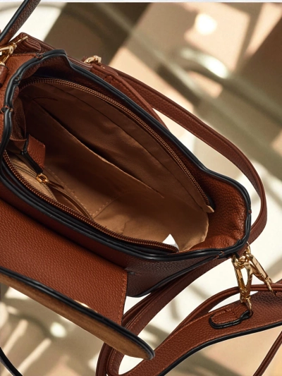 Маленькая женская сумочка из экокожи Golden Whisper