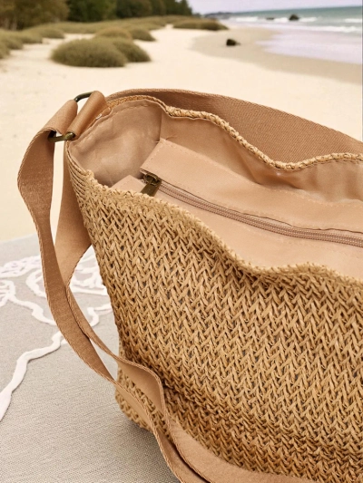 Royalfashion Large women's straw bag Nysa Ariadne