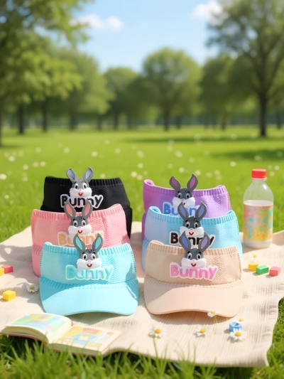 Royalfashion Children's Sun Visor Bunny Ears