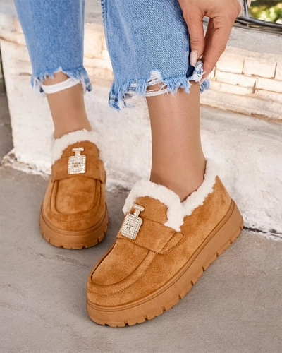 Royalfashion Women's insulated moccasins Viserr