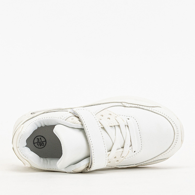 White children's sports shoes Lomi sneakers - Footwear