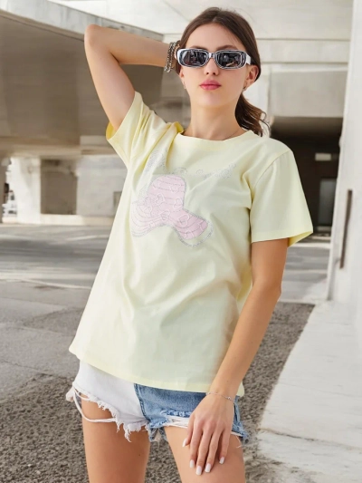 Royalfashion Women's Cotton Blouse with Print