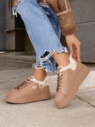 Royalfashion Women's Sneakers with Romii lining