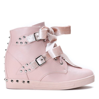 Pink Levi sneakers with studs - Footwear