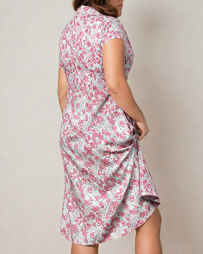 Royalfashion Женское цветочное платье-миди