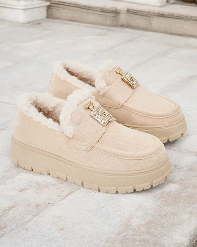 Royalfashion Women's insulated moccasins Viserr