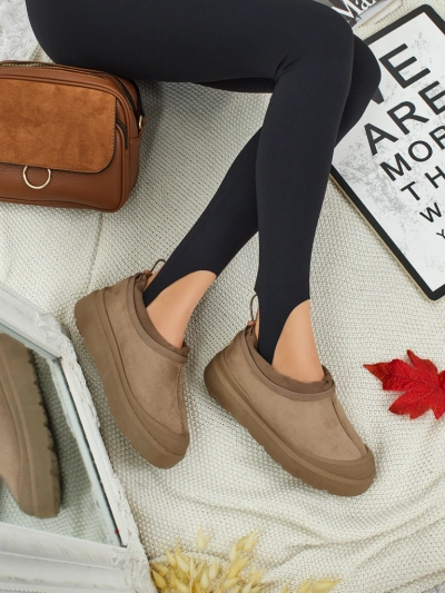 Velisee women's short snow boots