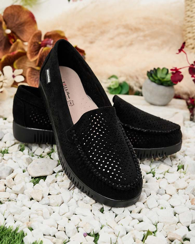 Royalfashion Sieviešu ažūra mokasīni Nafis