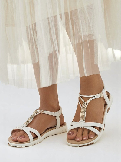 Royalfashion Women’s embellished sandals Veve