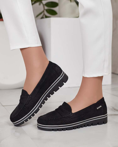 Royalfashion Sieviešu ažūra mokasīni Leteller