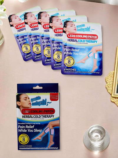 Dzesēšanas plāksteri kājām labākam miegam 8H (6 gab.)